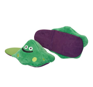 Dragon Quest Bubble Slime Travel Folding Slippers