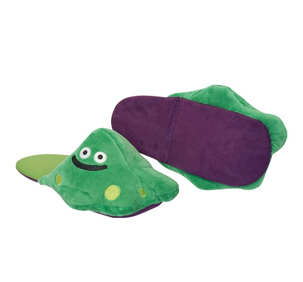Dragon Quest Bubble Slime Travel Folding Slippers image 3