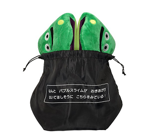Dragon Quest Bubble Slime Travel Folding Slippers