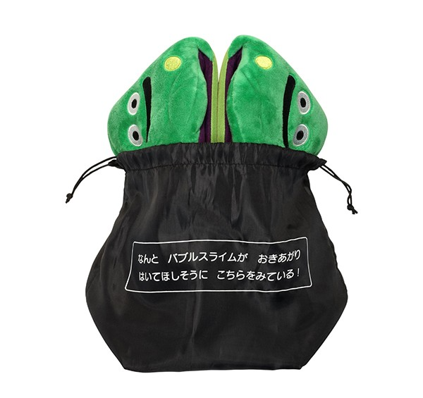 Dragon Quest Bubble Slime Travel Folding Slippers image 4