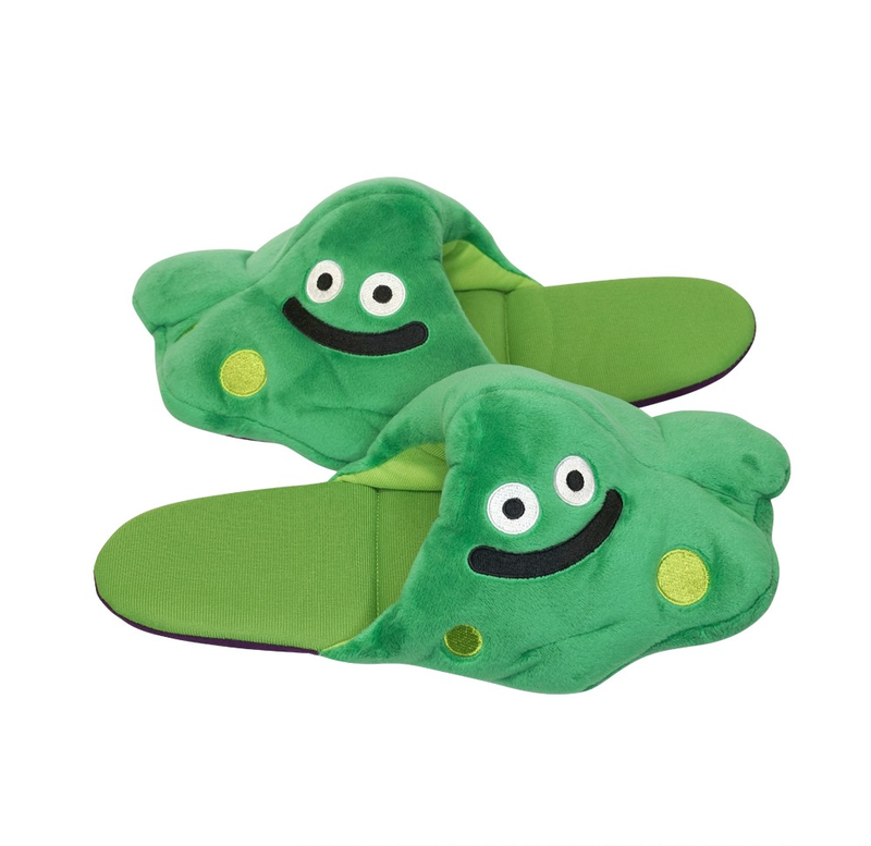 Dragon Quest Bubble Slime Travel Folding Slippers image 1