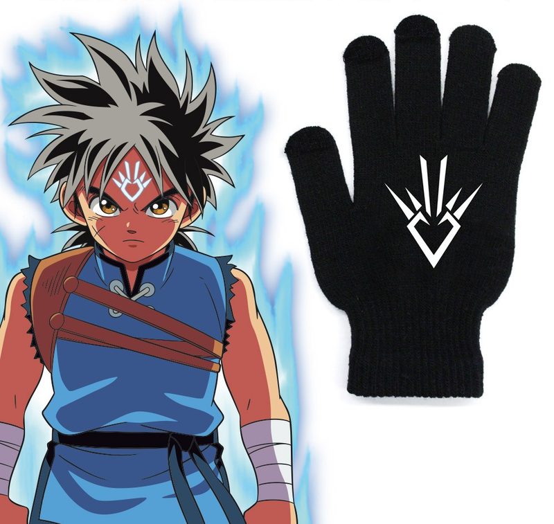 Dragon Quest: The Adventure Of Dai - Dragon Crest Smartphone Compatible Gloves image 3