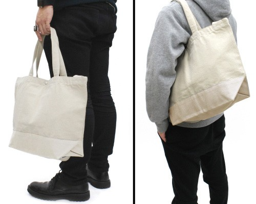 Hamaji - Husky Smile 2way Tote Bag Black And White image 5