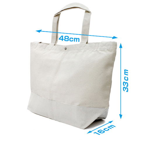 Hamaji - Husky Smile 2way Tote Bag Black And White image 7