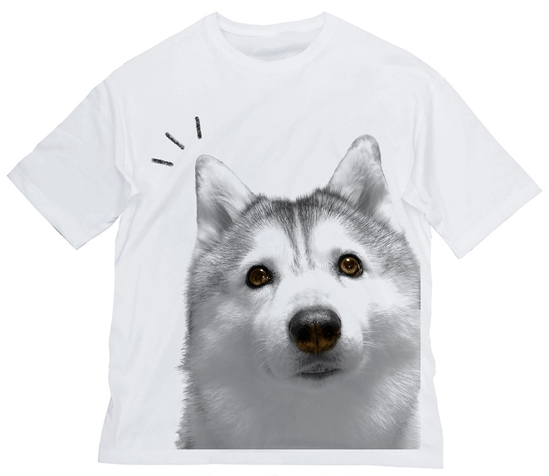 Hamaji - Silvia Big Silhouette T-shirt White (XL Size) image 1