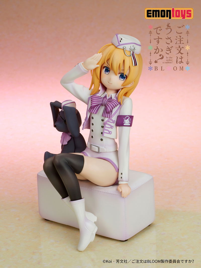 Is the Order a Rabbit? Bloom 1/7 Scale Pre-Painted Figure: Cocoa Military Uniform Ver. image 2