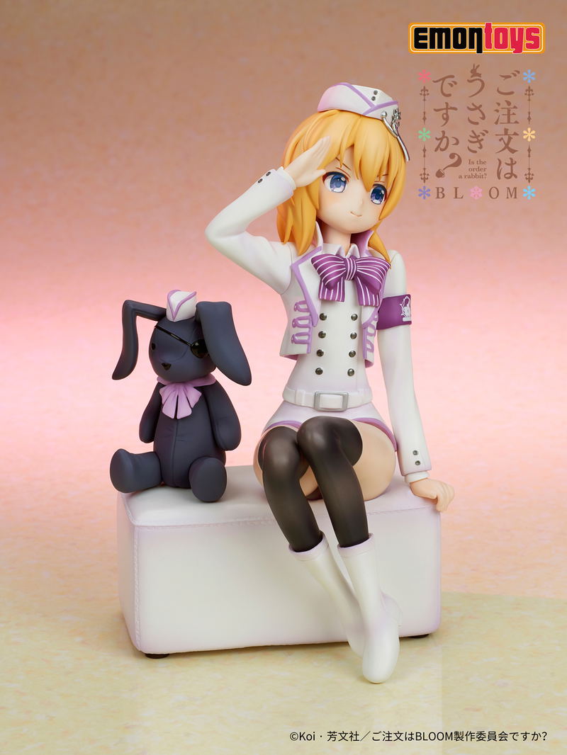 Is the Order a Rabbit? Bloom 1/7 Scale Pre-Painted Figure: Cocoa Military Uniform Ver. image 4