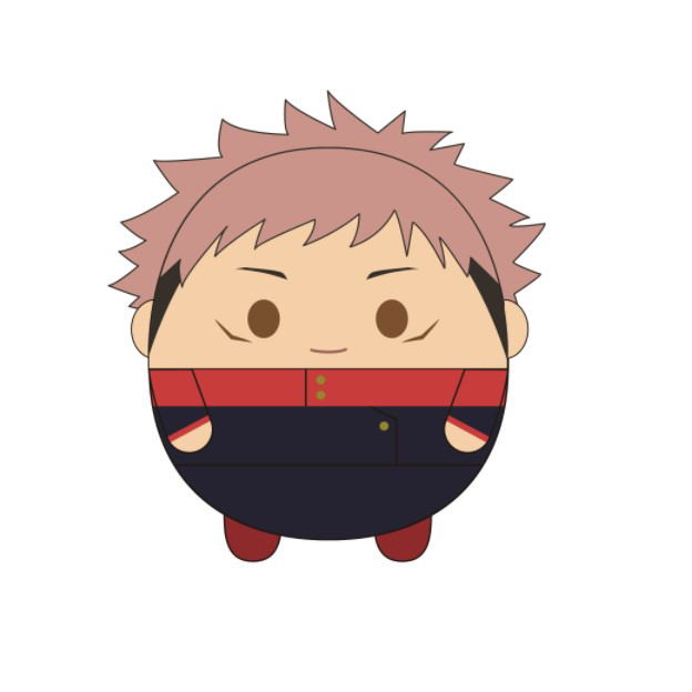 Jujutsu Kaisen Fuwakororin Big 2 A: Yuji Itadori image 1