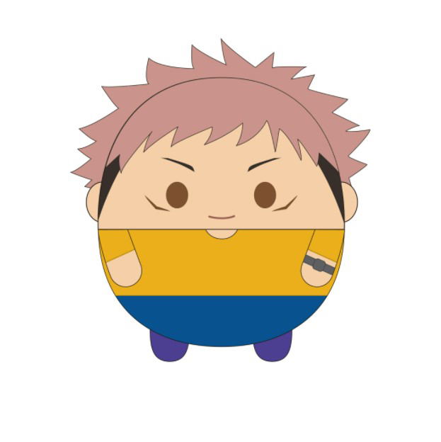 Jujutsu Kaisen Fuwakororin Big 3 A: Yuji Itadori image 1