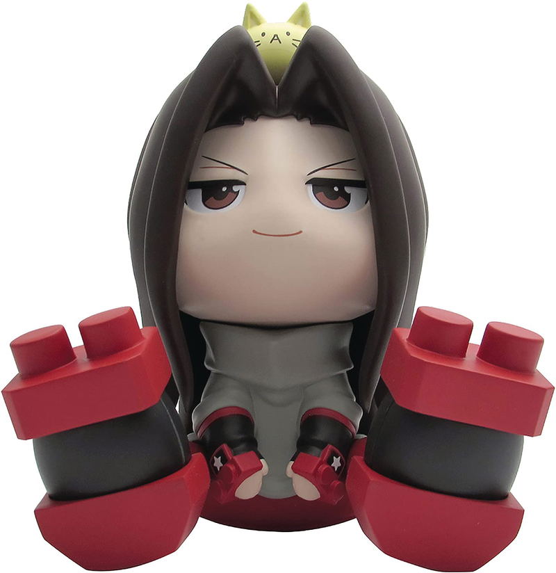 Shaman King Binivini Baby Soft Vinyl Figure: Asakura Hao image 1