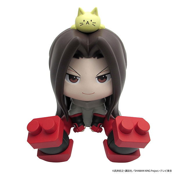 Shaman King Binivini Baby Soft Vinyl Figure: Asakura Hao image 4