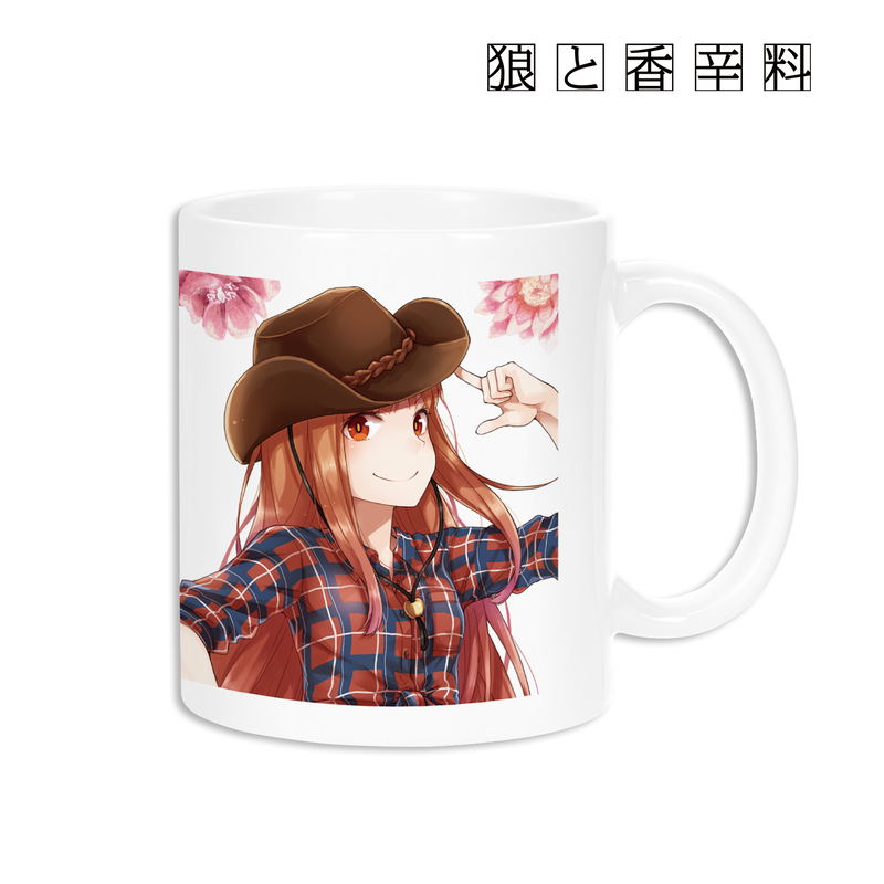 Spice And Wolf: Ju Ayakura New Illustration - Holo Western Girl Version Mug image 2