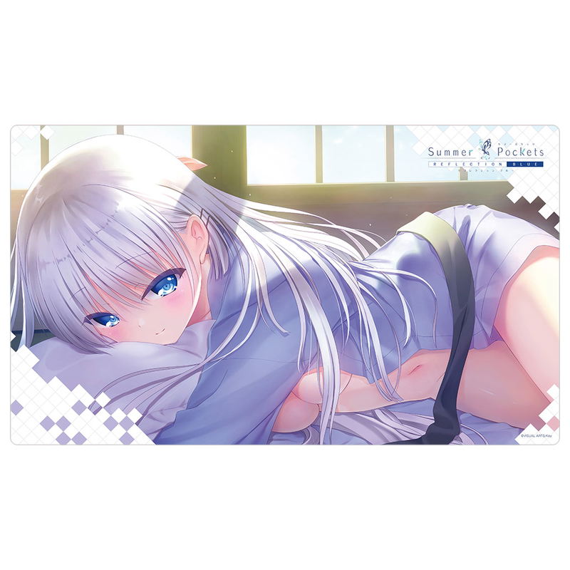 Summer Pockets Reflection Blue: Sleeping Naruse Shiroha Rubber Mat image 1