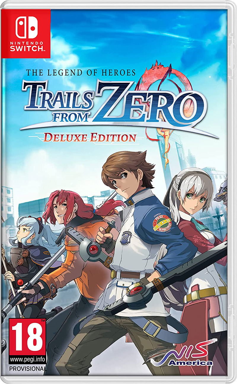 The Legend of Heroes Trails to Azure Nintendo Switch missing cover art sale