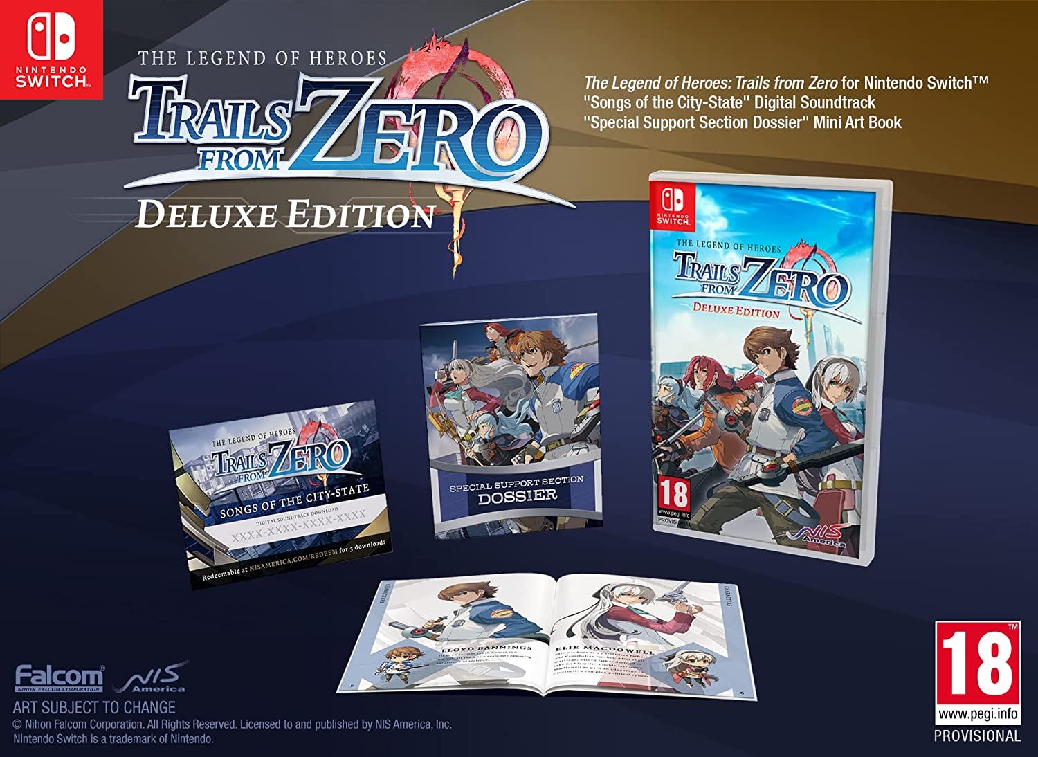 The Legend of Heroes: Trails from Zero [Deluxe Edition] Nintendo Switch