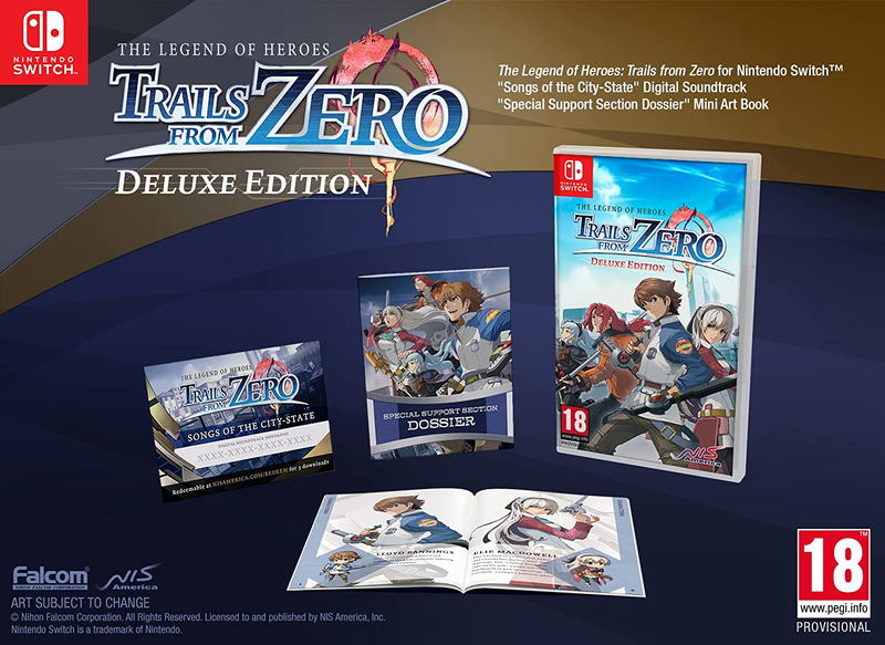 TGDB - Browse - Game - Legend of Heroes: Trails from Zero [Limited Edition]