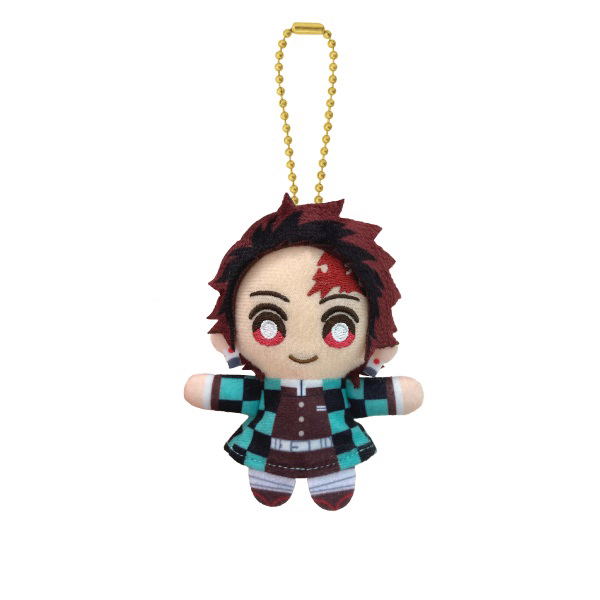 Demon Slayer: Kimetsu no Yaiba Plush Keychain: Kamado Tanjiro image 1