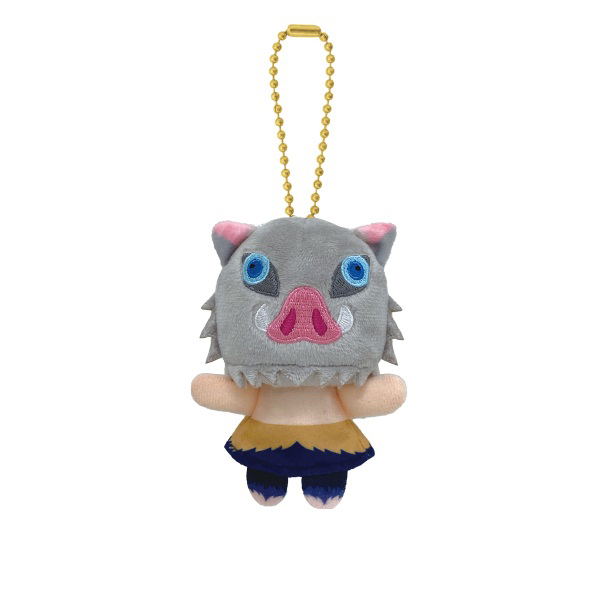 Demon Slayer: Kimetsu no Yaiba Plush Keychain: Hashibira Inosuke image 1