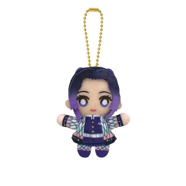 Demon Slayer: Kimetsu no Yaiba Plush Keychain: Kocho Shinobu image 1