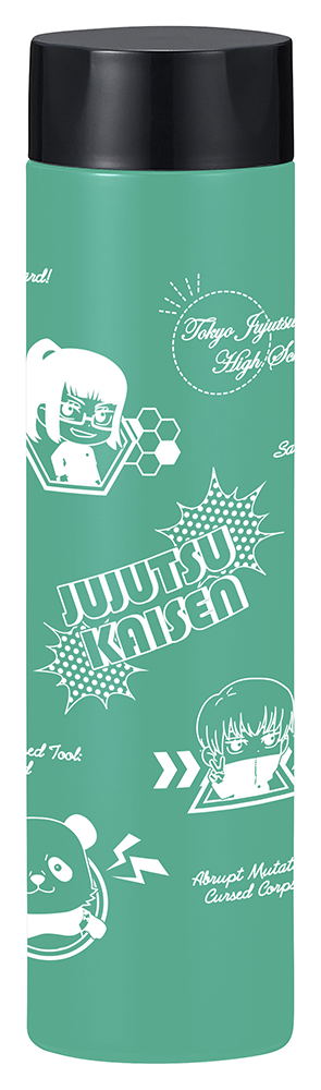 Jujutsu Kaisen Mini Stainless Bottle Second-year Student Pattern Green image 1