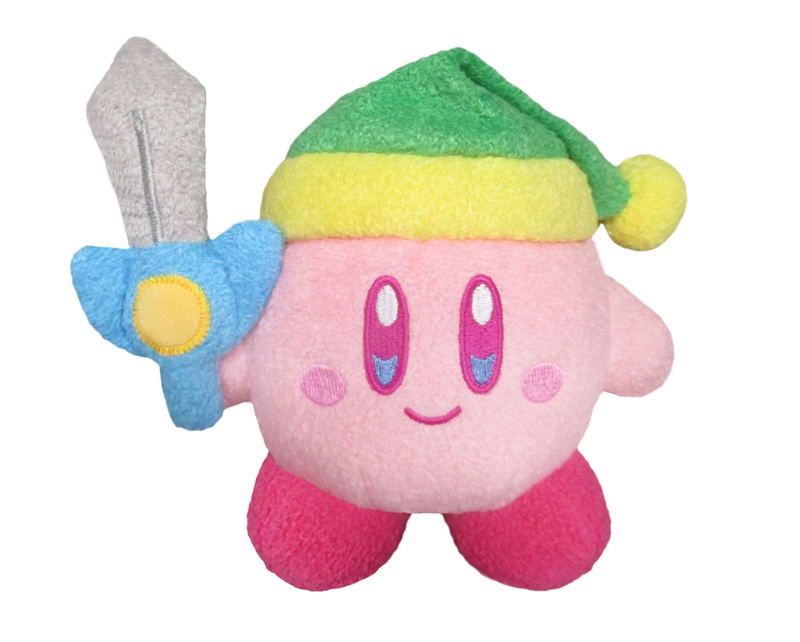 Kirby's Dream Land Kirby Muteki! Suteki! Closet Plush: MSC-001 Sword (Re-run) image 1