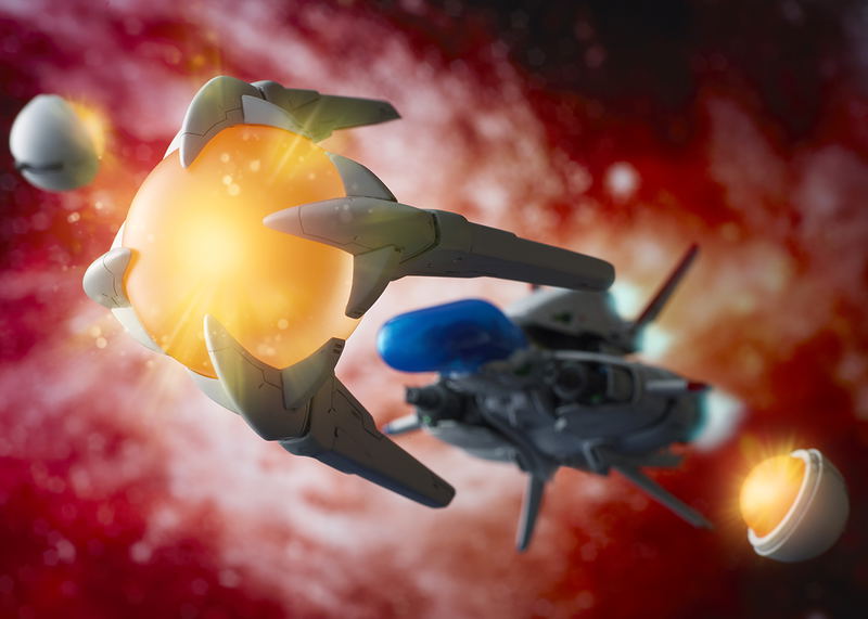R-TYPE 1/120 Scale Pre-Painted Figure: R-90 Ragnarok image 24