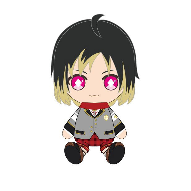 Clock over ORQUESTA Chibi Plush: Nika Sakurakoji Neverland Appearance image 1