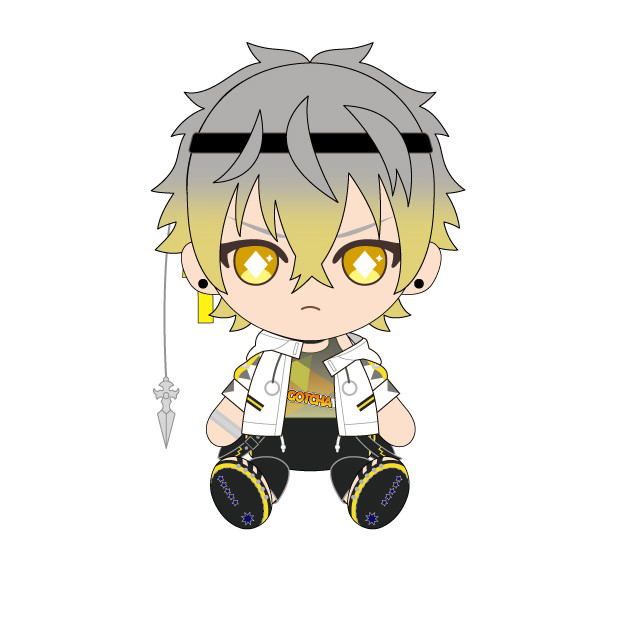 Clock over ORQUESTA Chibi Plush: Iosuke Otoha Neverland Appearance image 1