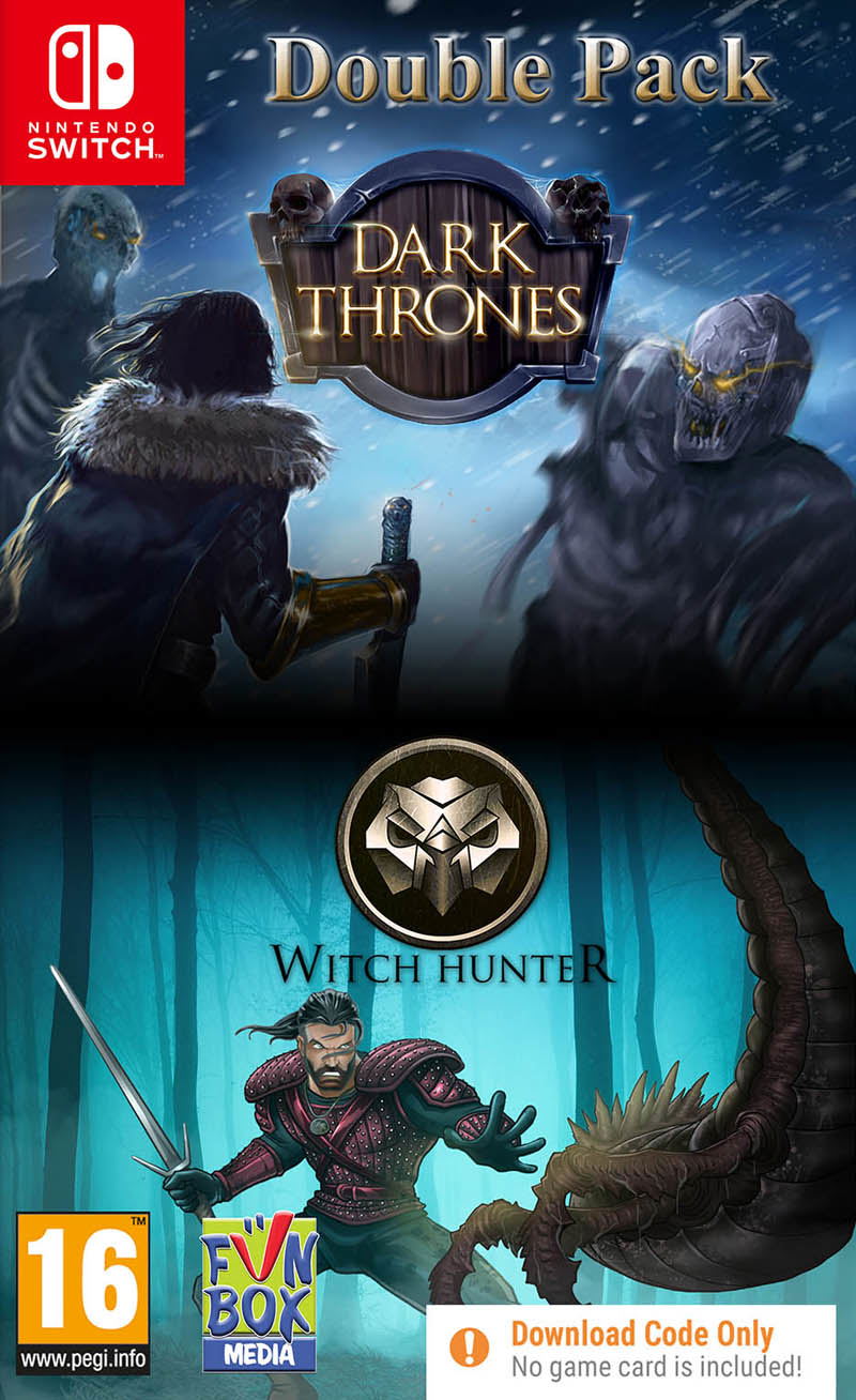 Dark Thrones / Witch Hunter Double Pack (Code in a box) for Nintendo Switch