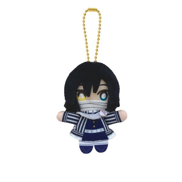 Demon Slayer: Kimetsu no Yaiba Plush Keychain: Iguro Obanai image 1