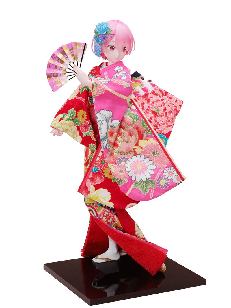 Re:Zero Starting Life in Another World 1/4 Scale Pre-Painted Figure: Ram Japanese Doll Ver. image 1