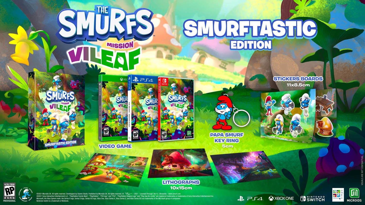 The Smurfs: Mission Vileaf [Smurftastic Edition] — Import Game Deal