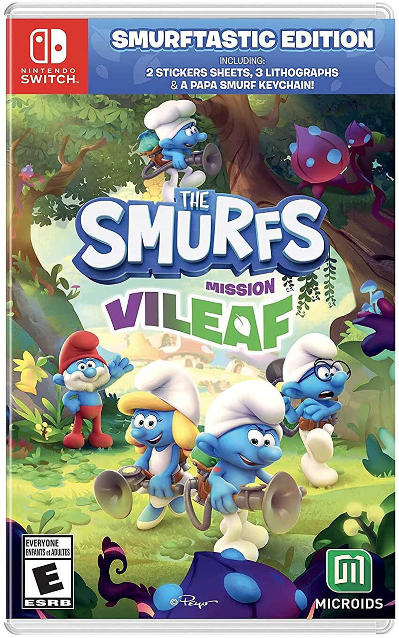 The Smurfs: Mission Vileaf [Smurftastic Edition] 과(와) Nintendo Switch ...