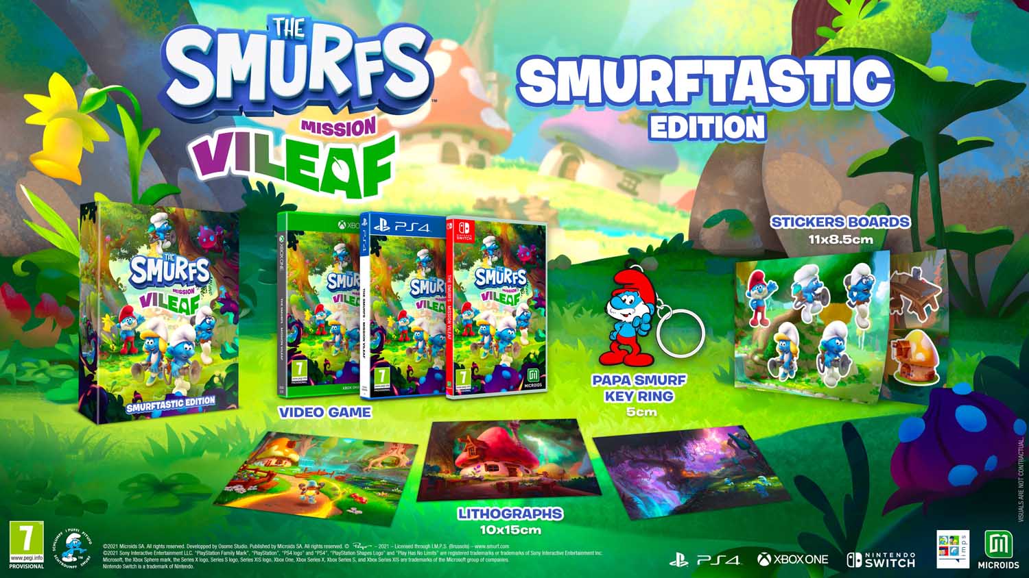 The Smurfs: Mission Vileaf [Smurftastic Edition] — Import Game Deal