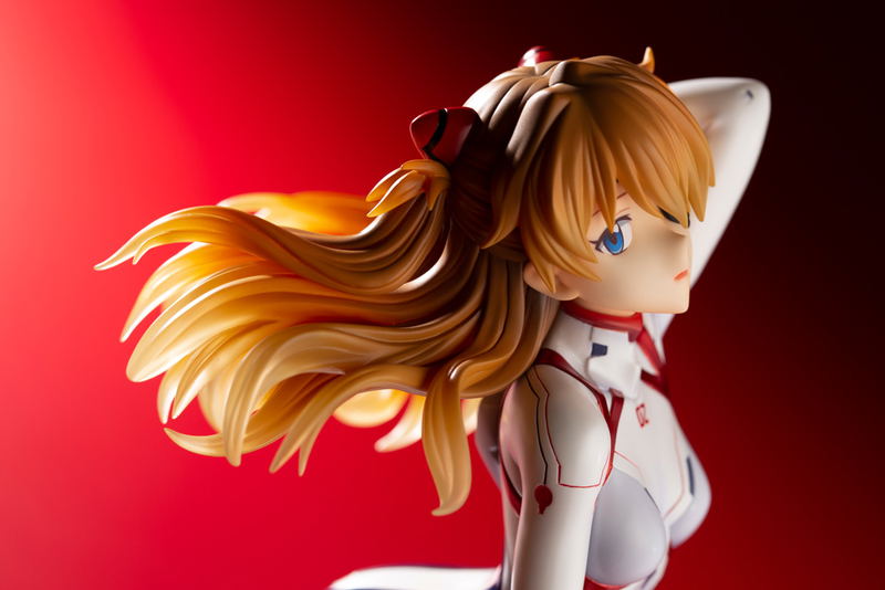 Evangelion 3.0+1.0 Thrice Upon a Time 1/6 Scale Pre-Painted Figure: Asuka Shikinami Langley White Plugsuit Ver. image 15