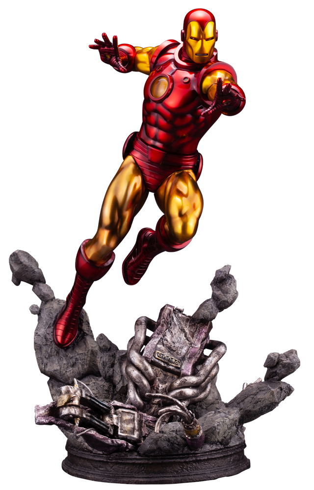 Marvel Universe Avengers 1/6 Scale Fine Art Statue: Iron Man image 1