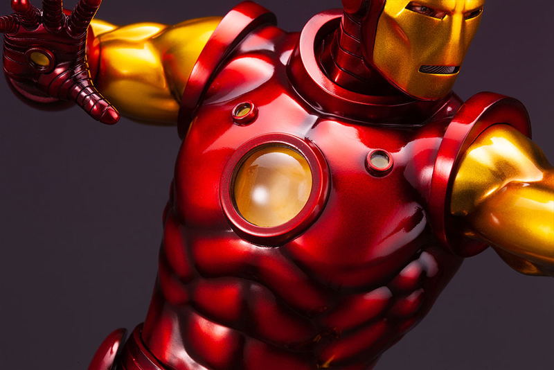 Marvel Universe Avengers 1/6 Scale Fine Art Statue: Iron Man image 11