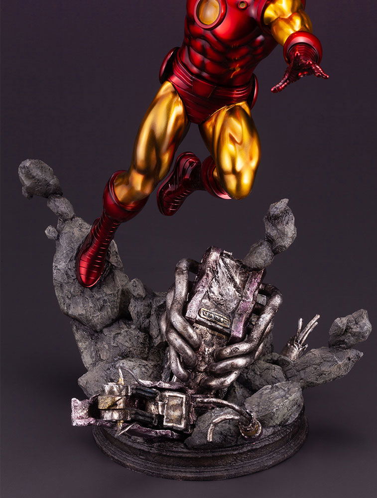 Marvel Universe Avengers 1/6 Scale Fine Art Statue: Iron Man image 16
