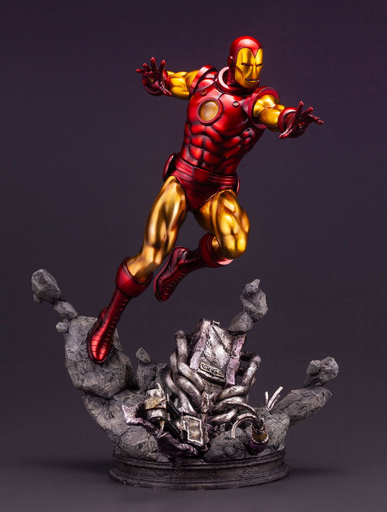 Marvel Universe Avengers 1/6 Scale Fine Art Statue: Iron Man image 9
