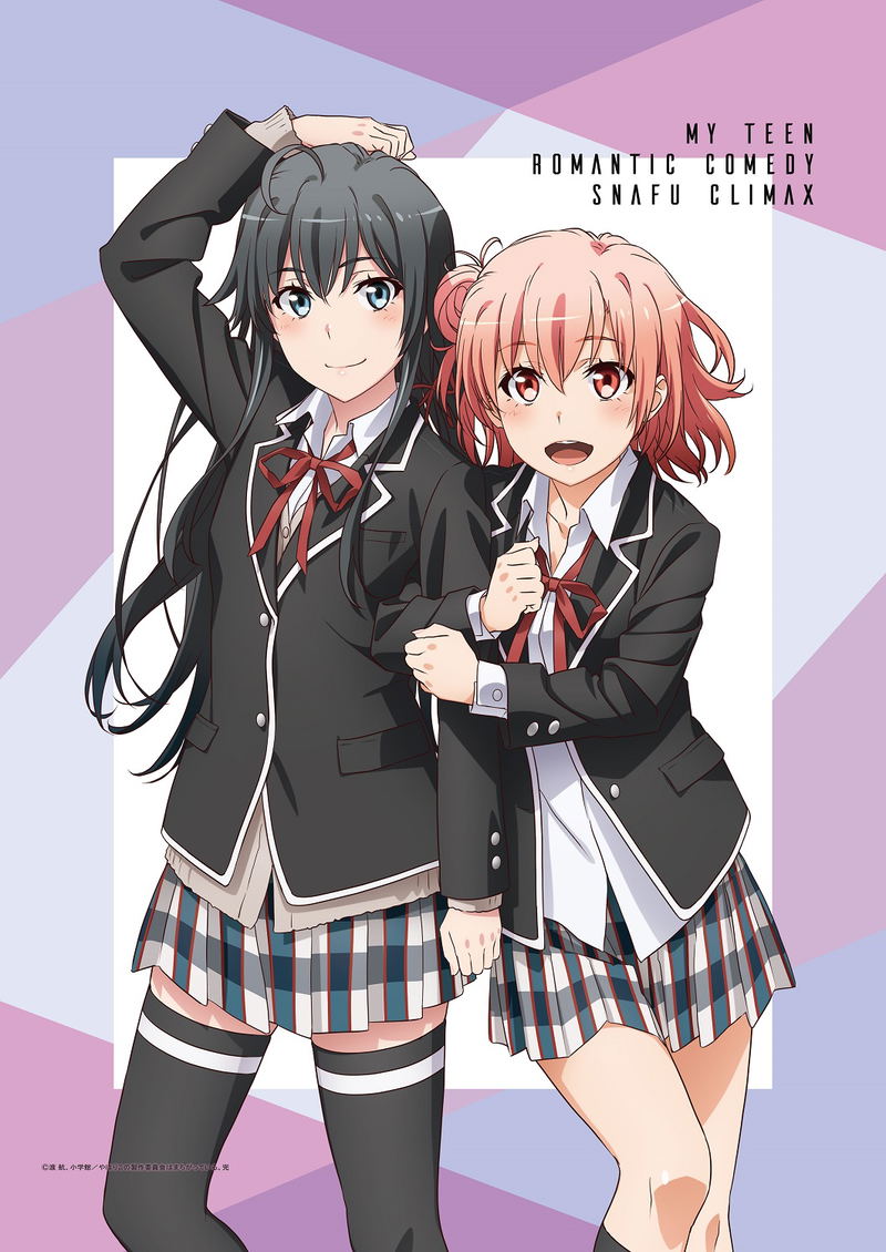 My Teen Romantic Comedy SNAFU Climax! - Yukino And Yui New Illustration B2 Wall Scroll image 1