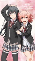 My Teen Romantic Comedy SNAFU Climax! - Yukino And Yui Multi Tapestry Noren thumbnail 1