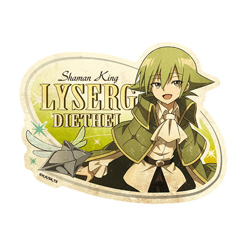Shaman King 5 Lyserg Diethel Travel Sticker image 1