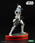 ARTFX Star Wars The Clone Wars 1/7 Scale Pre-Painted Figure: Captain Rex Clone Wars Edition thumbnail 9