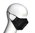 Attack On Titan -Emblem Eren Black- Mask thumbnail 3