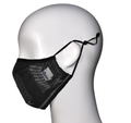 Attack On Titan -Emblem Eren Black- Mask thumbnail 4