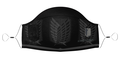 Attack On Titan -Emblem Eren Black- Mask thumbnail 1