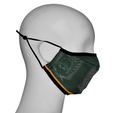 Attack On Titan -Emblem Eren Green x Yellow- Mask thumbnail 3