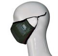 Attack On Titan -Emblem Levi Green x Dark Red- Mask thumbnail 4