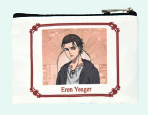 Attack On Titan - Eren Yeager White Pouch (XS Size)_