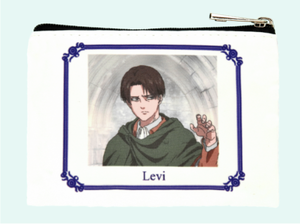 Attack On Titan - Levi Ackerman White Pouch (M Size)_